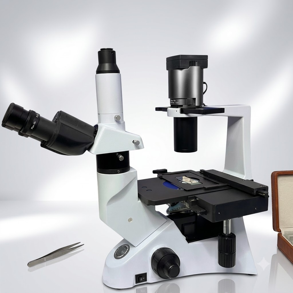 [AJK-INTI-6303] AJKANT ADVANCE INVERTED TISSUE CULTURE MICROSCOPE (Model: AJK-INTI-6303)
