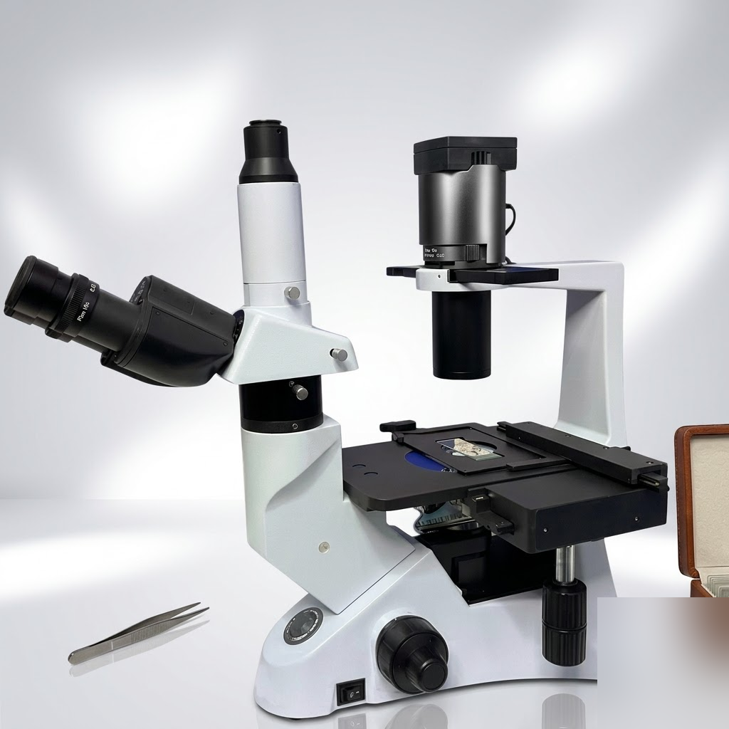 [AJK-INTI-6303] AJKANT ADVANCE INVERTED TISSUE CULTURE MICROSCOPE (Model: AJK-INTI-6303)