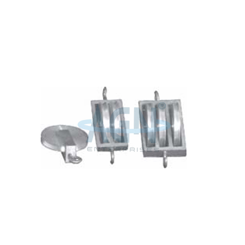 AJKANT Aluminum Pulley 1.5” dia. Brass Frame (Model: AJK-EDEQ-5924)