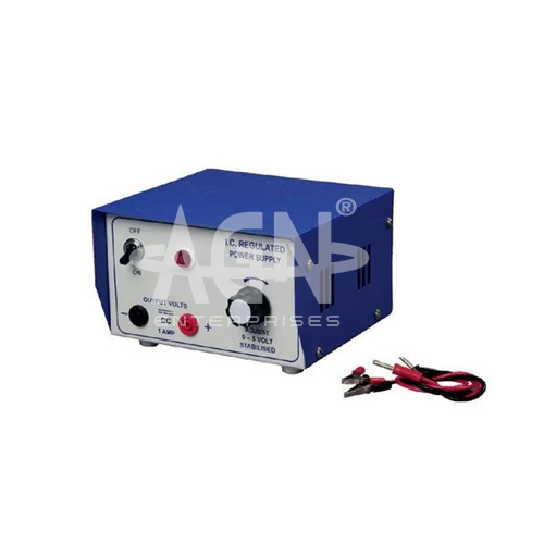 AJKANT Stabilized Power Supply (Variable 0-5V, 1A) (Model: AJK-EDEQ-5296)