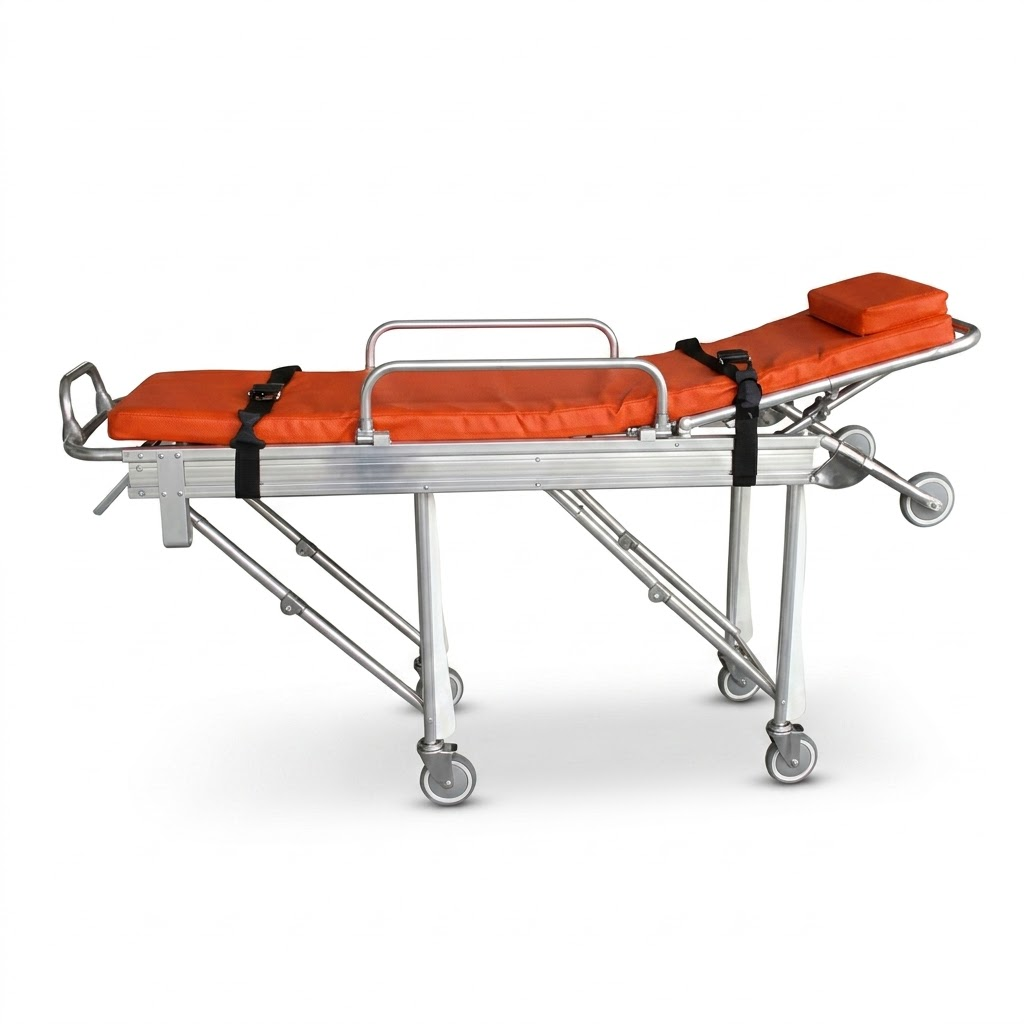 [AJK-CAAM-4936] AJKANT PATIENT STRETCHER TROLLEY (Model: AJK-CAAM-4936)