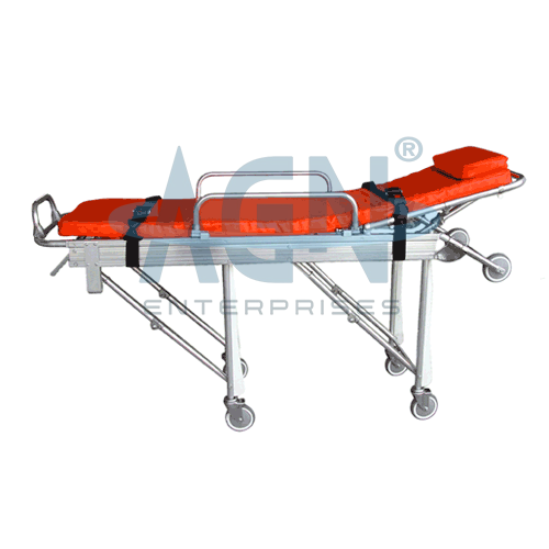 [AJK-FOAM-4934] AJKANT PATIENT STRETCHER TROLLEY (Model: AJK-FOAM-4934)