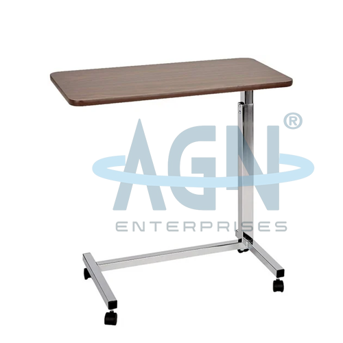 [AJK-HOLA-4913] AJKANT HYDRAULIC OVER BED TABLE (Model: AJK-HOLA-4913)
