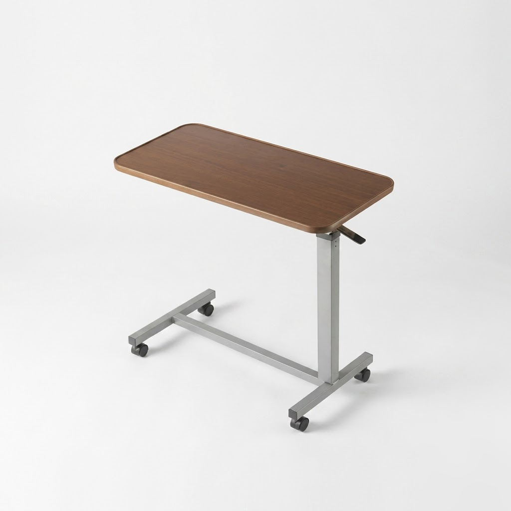 [AJK-HOLA-4909] AJKANT OVER BED TABLE MS BODY (Model: AJK-HOLA-4909)