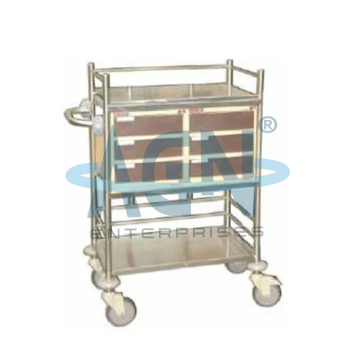 [AJK-CAAM-4898] AJKANT MEDICATION CART SS BODY (Model: AJK-CAAM-4898)