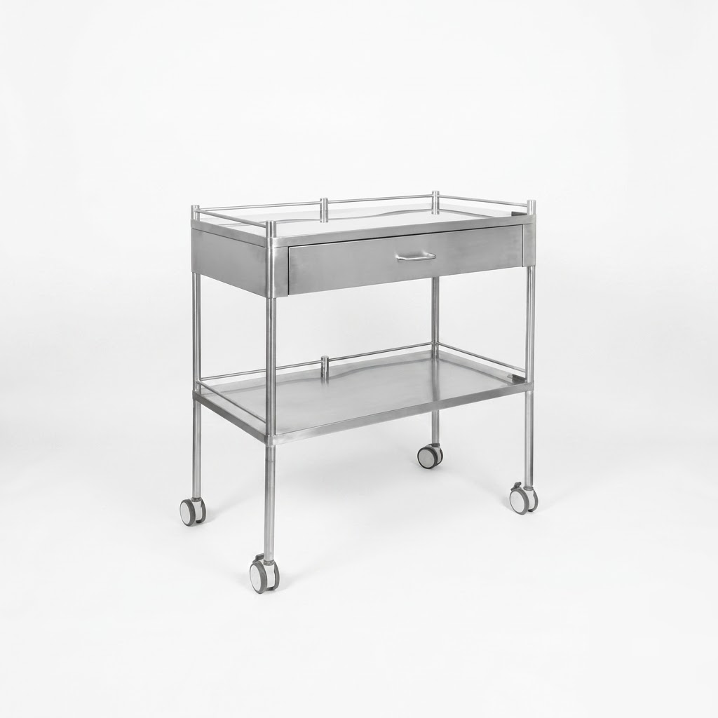 [AJK-CAAM-4894] AJKANT MEDICINE TROLLEY SS BODY (Model: AJK-CAAM-4894)