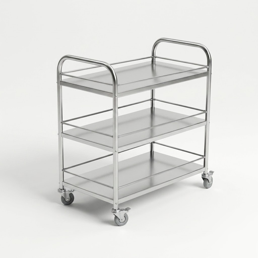 [AJK-CAAM-4887] AJKANT INSTRUMENT TROLLEY SS BODY (Model: AJK-CAAM-4887)