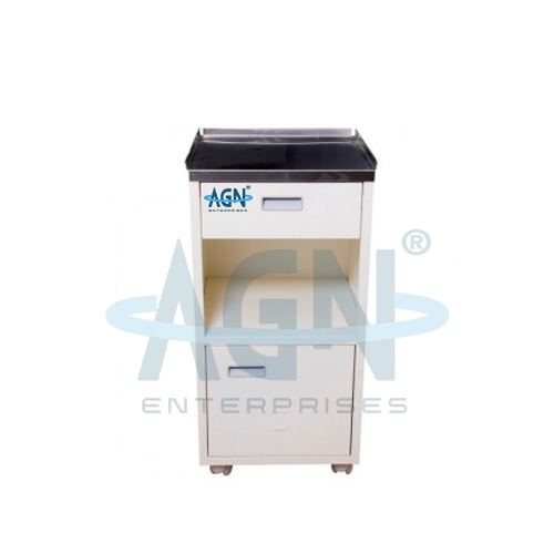 [AJK-BESI-4874] AJKANT BED SIDE LOCKER SS 2 DRAWER (Model: AJK-BESI-4874)