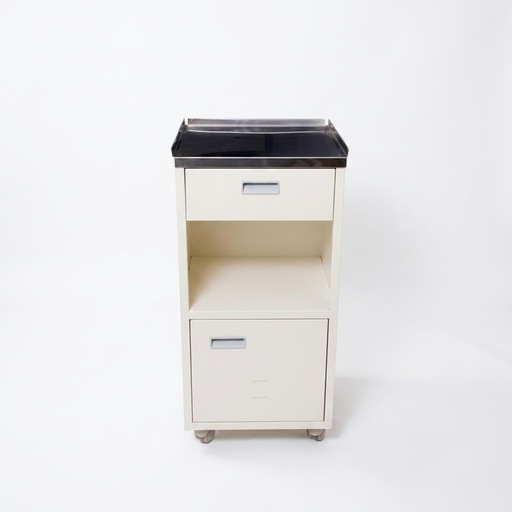 [AJK-BESI-4874] AJKANT BED SIDE LOCKER SS 2 DRAWER (Model: AJK-BESI-4874)