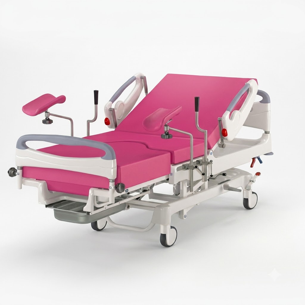 AJKANT OBSTETRIC DELIVERY BED (Model: AJK-HOFU-4855)