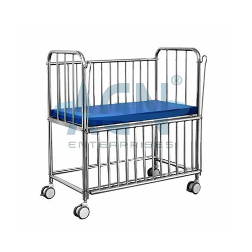 [AJK-HOFU-4647] AJKANT BABY COT (SS BODY) (Model: AJK-HOFU-4647)