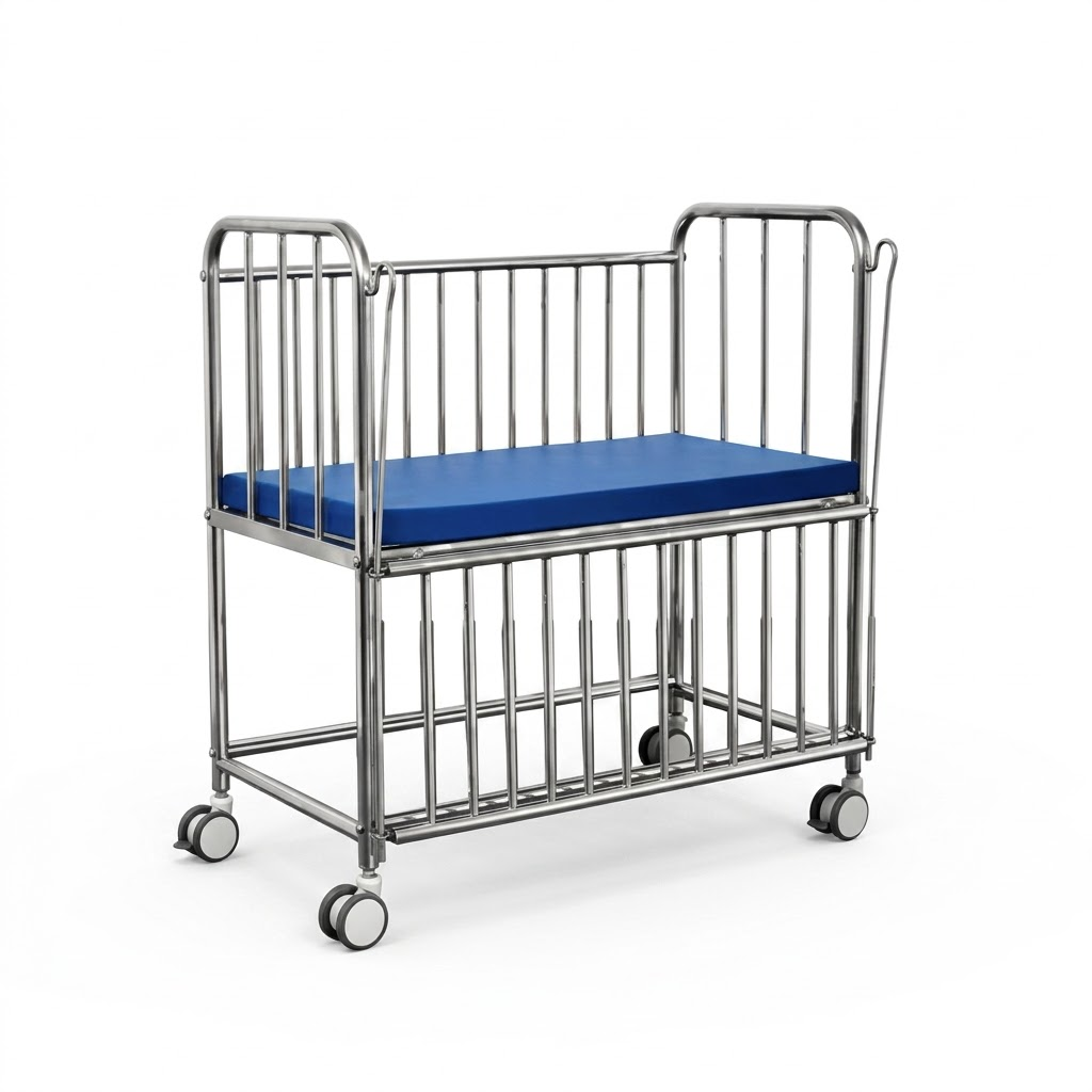 [AJK-HOFU-4647] AJKANT BABY COT (SS BODY) (Model: AJK-HOFU-4647)