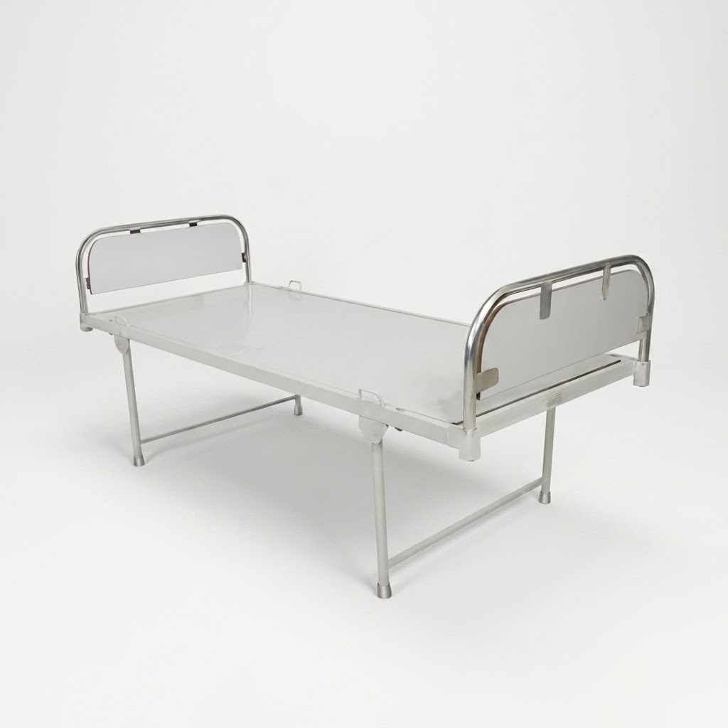 [AJK-HOFU-4639] AJKANT PLAIN BED (SS PANELS) (Model: AJK-HOFU-4639)