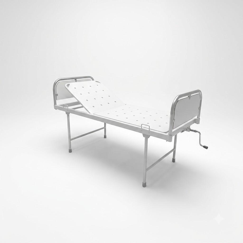 AJKANT SEMI FOWLER BED (SS PANELS) (Model: AJK-HOFU-4633)