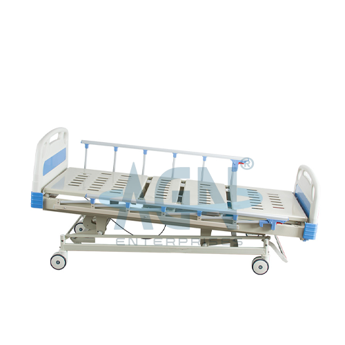 AJKANT MANUAL 5 FUN ICU BED (AL RAIL) (Model: AJK-HOFU-4613)