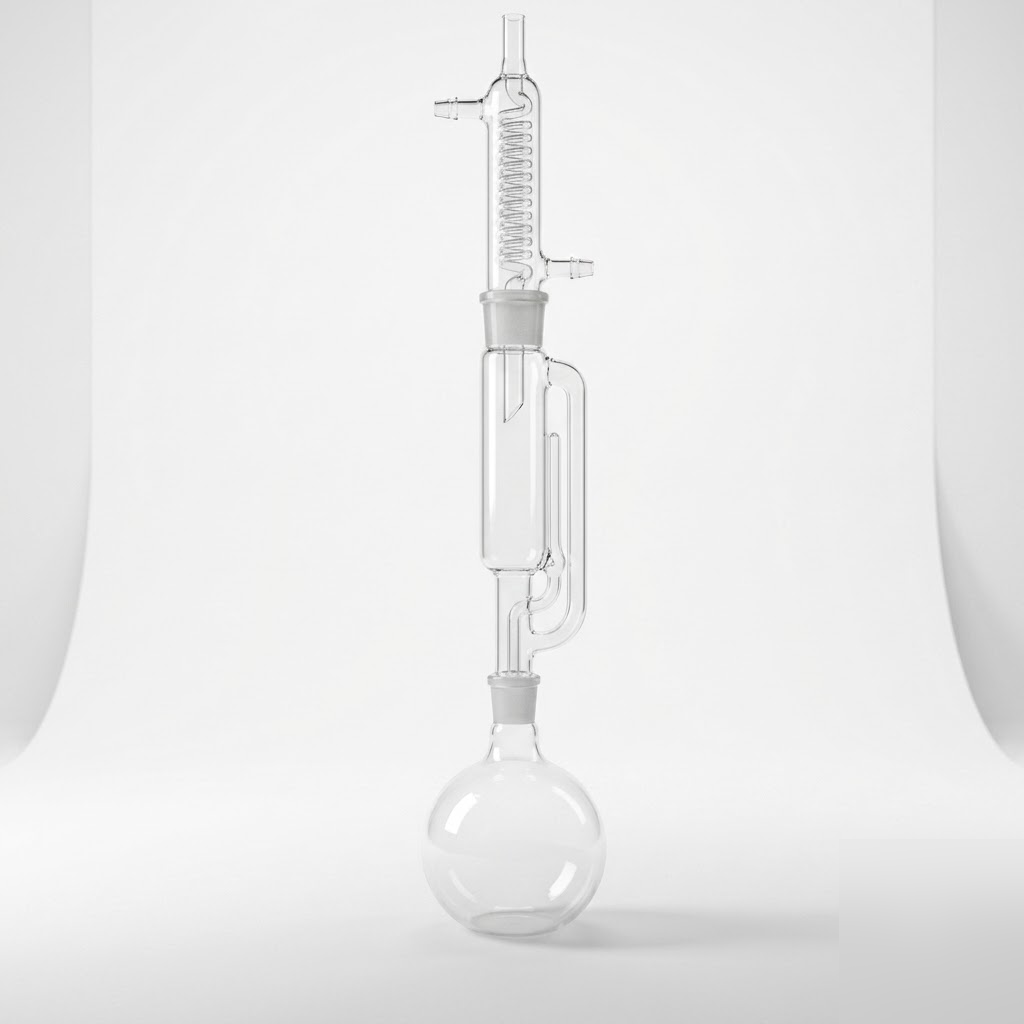 [AJK-LAGL-3480] AJKANT Soxhlet Extraction Apparatus with Flask (Model: AJK-LAGL-3480)