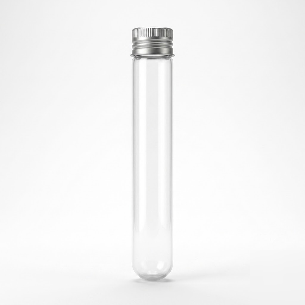 [AJK-LAGL-3413] AJKANT Culture Tube with Screw Cap Round Bottom (Model: AJK-LAGL-3413)