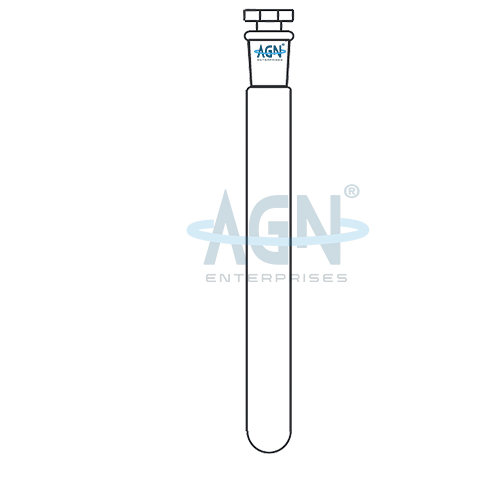 AJKANT Test Tubes Graduated with Standard Joint and Stopper (Model: AJK-LAGL-3409)