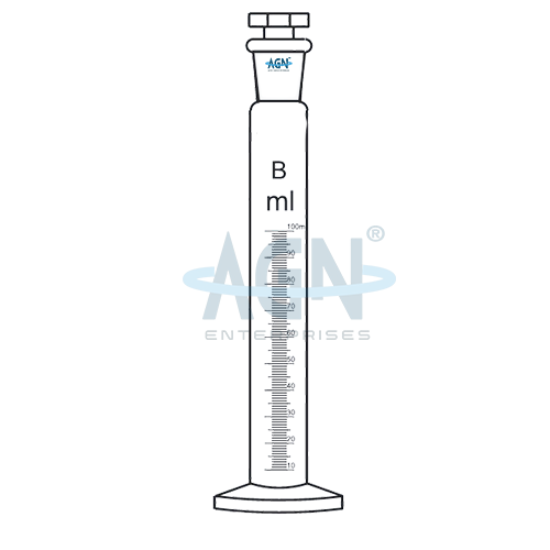 AJKANT Measuring Cylinder with Stopper (Model: AJK-LAGL-3386)