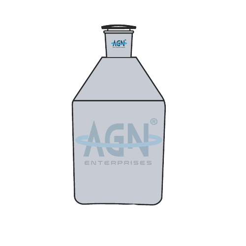 AJKANT Reagent Bottle With Stopper Amber Colour (Model: AJK-LAGL-3374)