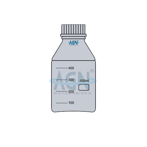 AJKANT Reagent Bottle with Screw Cap Amber Color (Model: AJK-LAGL-3370)