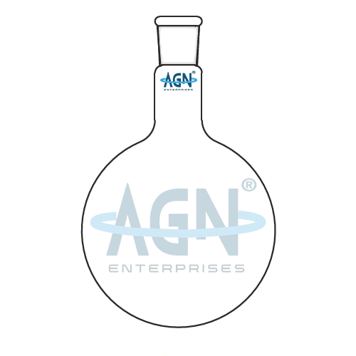 AJKANT Flasks Flat or Round Bottom with Joint (Model: AJK-LAGL-3358)