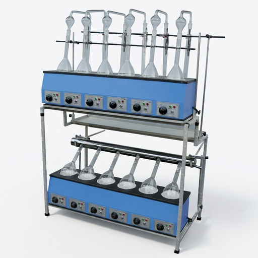 [AJK-KJDI-3190] AJKANT KJELDAHL DIGESTION AND DISTILLATION UNIT (Model: AJK-KJDI-3190)