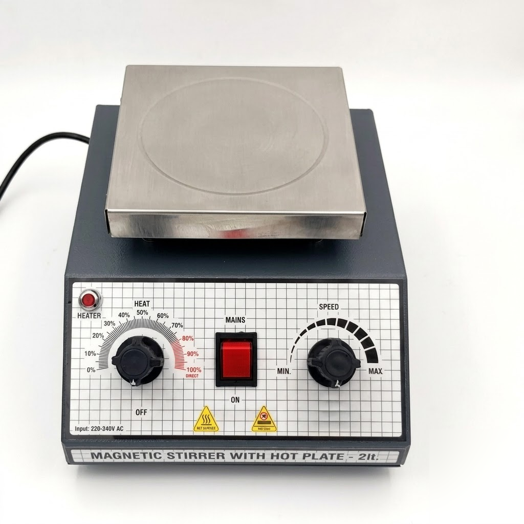 [AJK-LAIN-3131] AJKANT MAGNETIC STIRRER WITH HOT PLATE (Model: AJK-LAIN-3131)