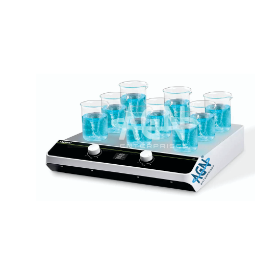 [AJK-LAIN-2830] AJKANT Multi Position Magnetic Stirrer 9 Stirring Points (Model: AJK-LAIN-2830)