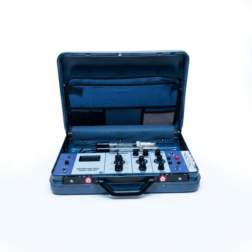 [AJK-PHEQ-2782] AJKANT Digital Water and Soil Analysis Kit 5 Parameters (Model: AJK-PHEQ-2782)