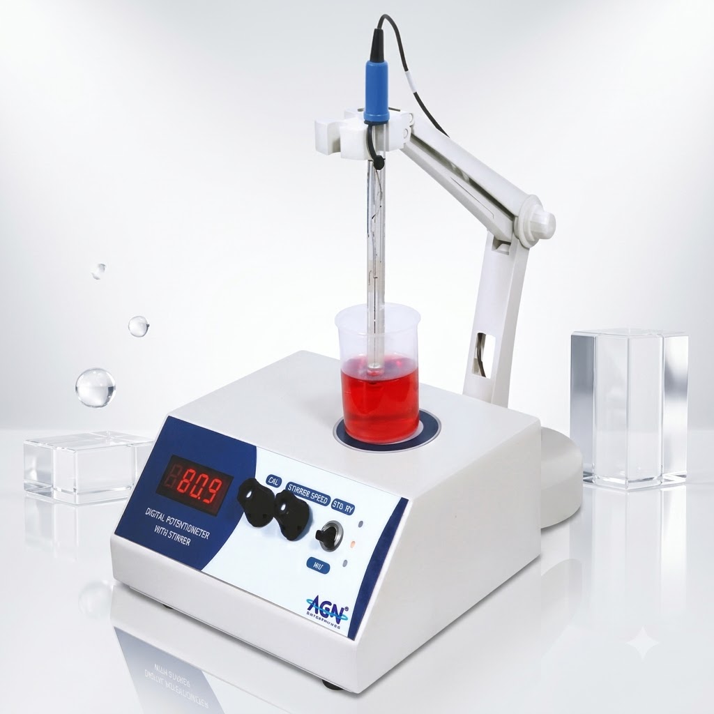 [AJK-ANEQ-2688] AJKANT Digital Potentiometer with Inbuilt Stirrer (Model: AJK-ANEQ-2688)