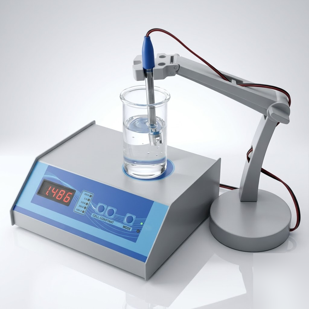 [AJK-ANEQ-2650] AJKANT Auto Conductivity Meter with inbuilt Stirrer (Model: AJK-ANEQ-2650)