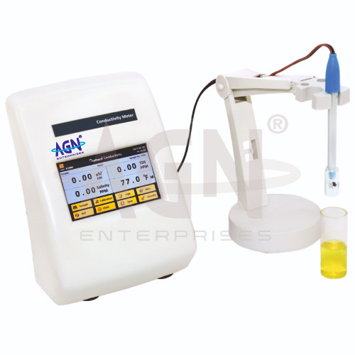 [AJK-ANEQ-2648] AJKANT Touch Screen Microprocessor Conductivity TDS Salinity Temperature Meter (Model: AJK-ANEQ-2648)
