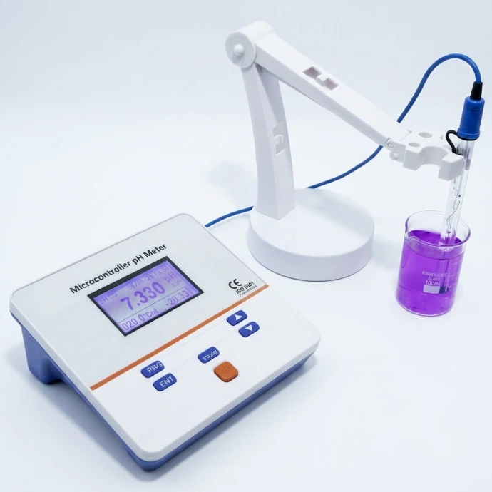 [AJK-ANEQ-2634] AJKANT Microprocessor pH/Temperature/mv meter Graphical Display (Model: AJK-ANEQ-2634)