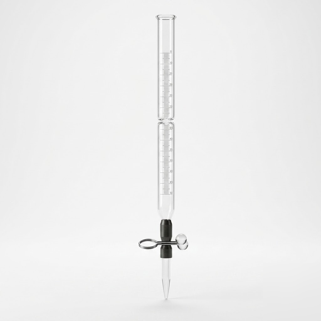 AJKANT Burette with Pinch Cock (Model: AJK-LAGL-2581)