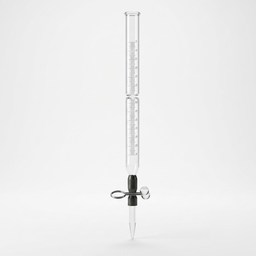 [AJK-LAGL-2581] AJKANT Burette with Pinch Cock (Model: AJK-LAGL-2581)