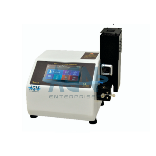 AJKANT Touch Screen Microprocessor Flame Photometer Four Element Measurement (Model: AJK-FLPH-2278)