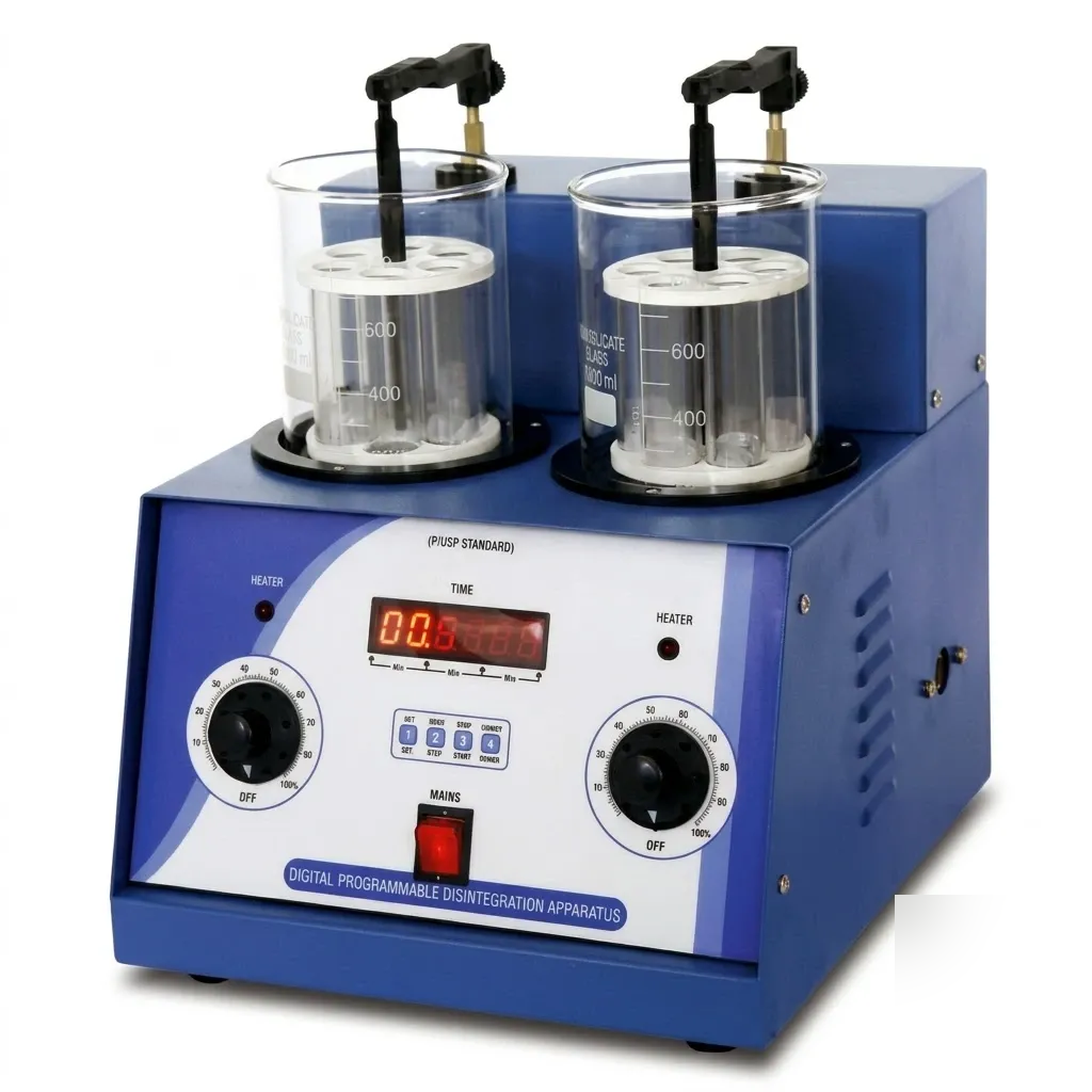 [AJK-DITE-2248] AJKANT Digital Tablet Disintegration Test Apparatus 2 Baskets (Model: AJK-DITE-2248)