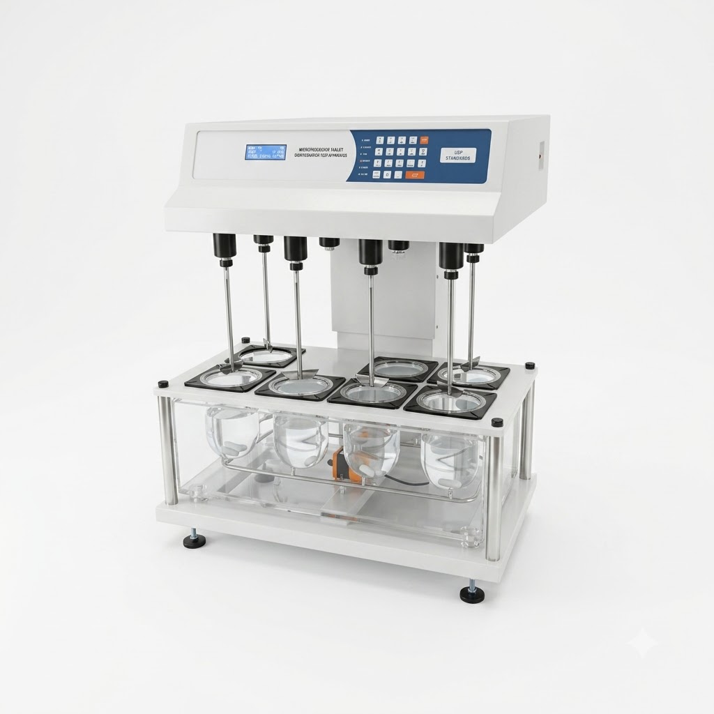 [AJK-DITE-1379] AJKANT Touch Screen Microprocessor Dissolution Test Apparatus Eight Basket (Model: AJK-DITE-1379)