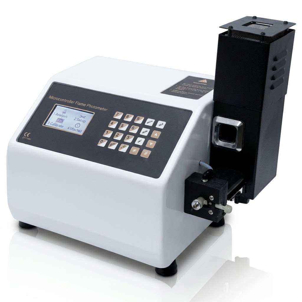 [AJK-FLPH-1362] AJKANT Microprocessor Flame Photometer Graphical Display And Inbuilt Thermal Printer (Model: AJK-FLPH-1362)