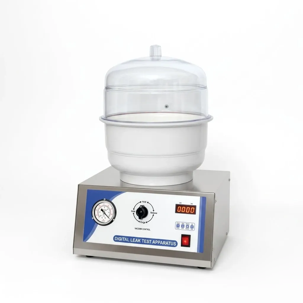 [AJK-LETE-1356] AJKANT Digital Leak Test Apparatus 12″ Desiccator (Model: AJK-LETE-1356)