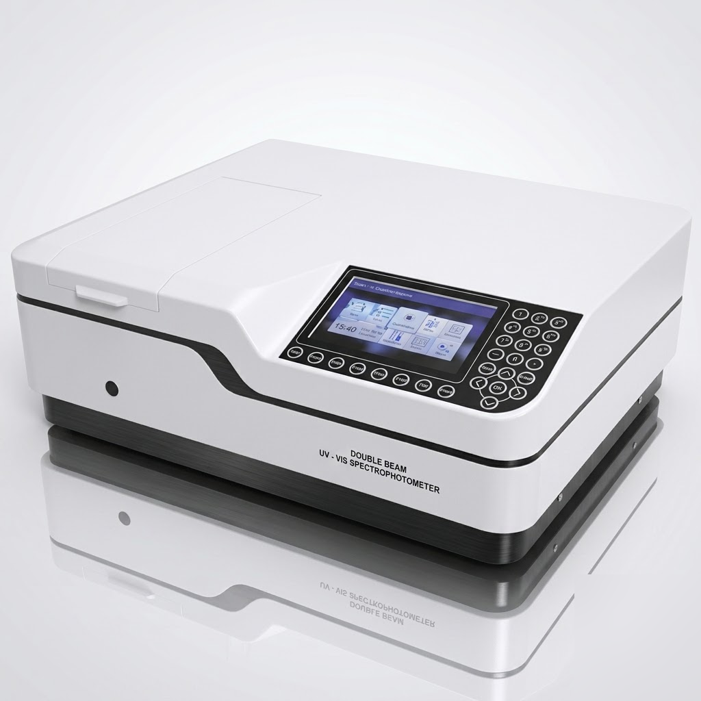 [AJK-ANEQ-1351] AJKANT Double Beam UV-VIS spectrophotometer Touch Screen Tablet (Model: AJK-ANEQ-1351)